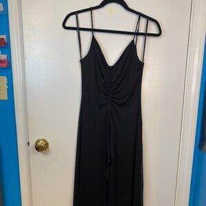 Next UP Black pants sleeveless jumpsuit